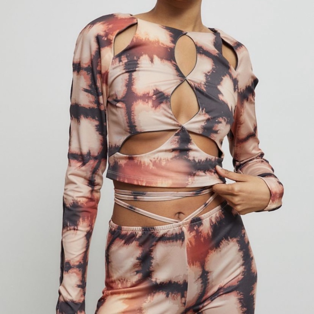 Jaded London The Illusive Cutout Top NWOT Size 8